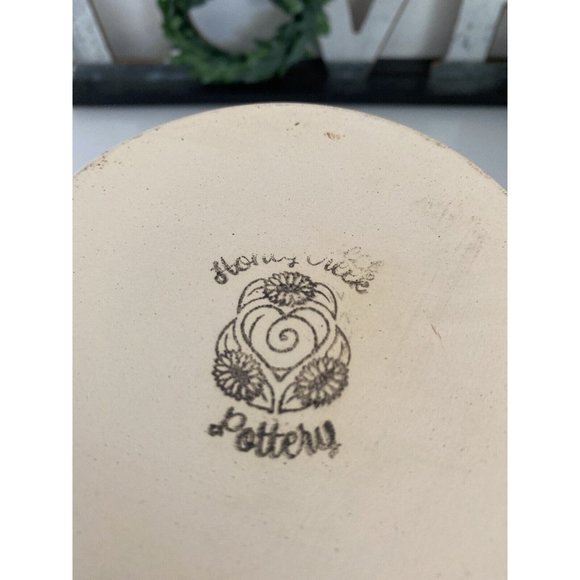 Vintage 1970s Lighting Bolt Brown Ceramic Cup Hand Made Painted‎ Rustic Unique - Picture 11 of 16